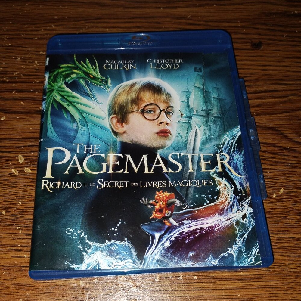 Pagemaster (Blu-ray Disc, 2013) Macaulay Culkin Christopher Lloyd